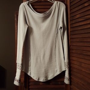 Free people ribbed shirt
